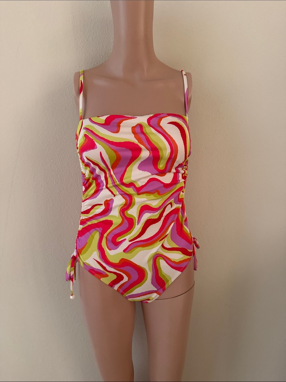 Sanctuary Pink Multi Swirl One-Piece Swimsuit